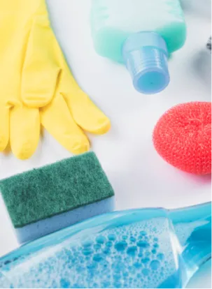 Produits de nettoyages (gant, éponge...)
